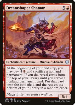 Dreamshaper Shaman card from Theros Beyond Death