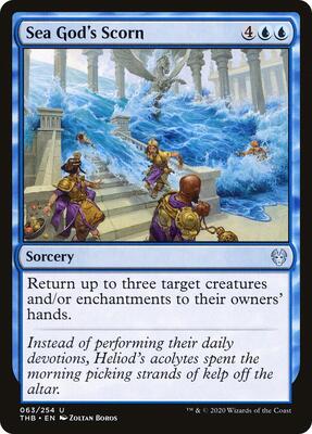 Sea God's Scorn card from Theros Beyond Death