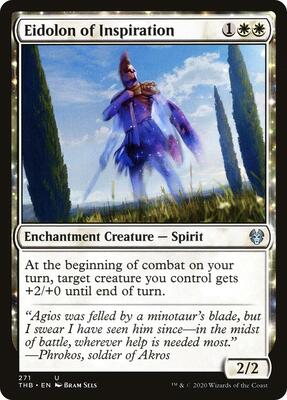 Eidolon of Inspiration card from Theros Beyond Death