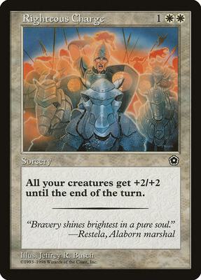 Righteous Charge card from Portal Second Age