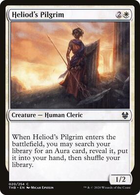 Heliod's Pilgrim card from Theros Beyond Death