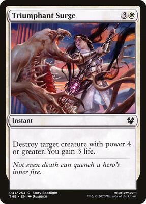 Triumphant Surge card from Theros Beyond Death