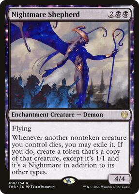 Nightmare Shepherd card from Theros Beyond Death