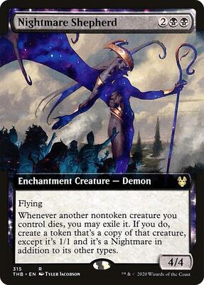Nightmare Shepherd (Extended Art) card from Theros Beyond Death