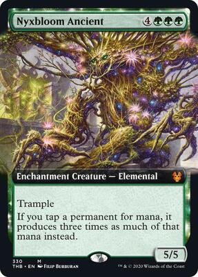 Nyxbloom Ancient (Extended Art) card from Theros Beyond Death