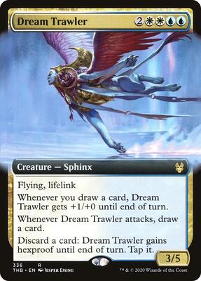Dream Trawler (Extended Art) card from Theros Beyond Death