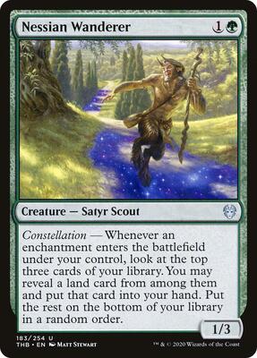 Nessian Wanderer card from Theros Beyond Death