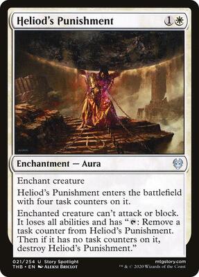 Heliod's Punishment card from Theros Beyond Death