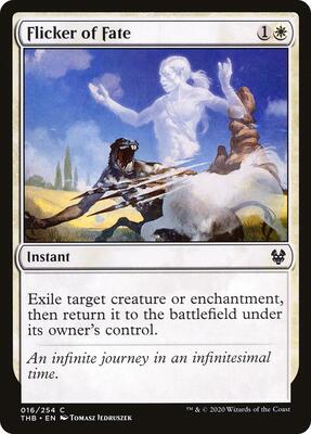 Flicker of Fate card from Theros Beyond Death
