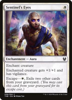 Sentinel's Eyes card from Theros Beyond Death