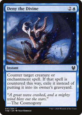 Deny the Divine card from Theros Beyond Death