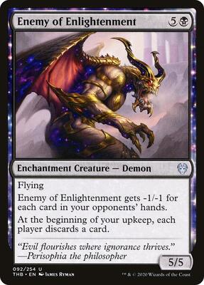 Enemy of Enlightenment card from Theros Beyond Death