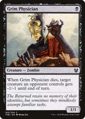 Grim Physician card from Theros Beyond Death