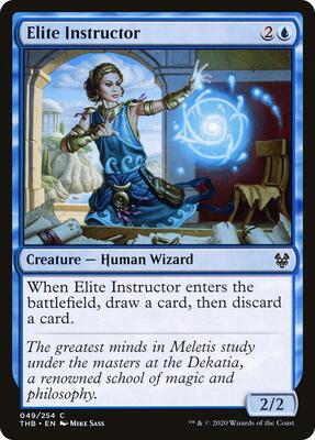 Elite Instructor card from Theros Beyond Death