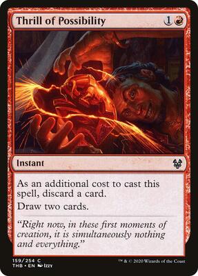 Thrill of Possibility card from Theros Beyond Death