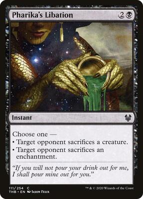 Pharika's Libation card from Theros Beyond Death