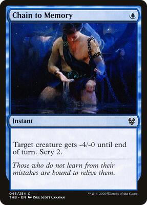 Chain to Memory card from Theros Beyond Death