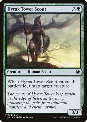 Hyrax Tower Scout card from Theros Beyond Death
