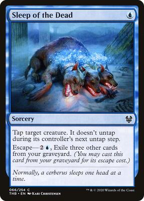 Sleep of the Dead card from Theros Beyond Death