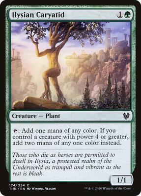 Ilysian Caryatid card from Theros Beyond Death