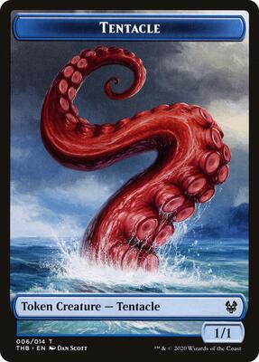 Tentacle Token card from Theros Beyond Death