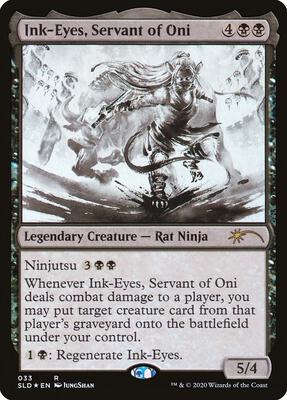 Ink-Eyes, Servant of Oni card from Secret Lair Drop Series