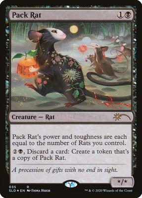 Pack Rat (035) card from Secret Lair Drop Series