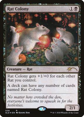 Rat Colony card from Secret Lair Drop Series