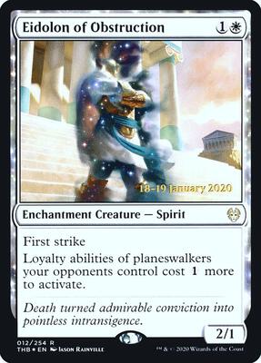 Eidolon of Obstruction card from Prerelease Cards