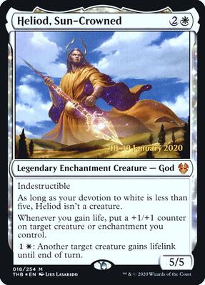 Heliod, Sun-Crowned card from Prerelease Cards