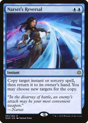 Narset's Reversal card from Promo Pack: Theros Beyond Death