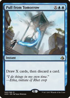 Pull from Tomorrow card from Promo Pack: Theros Beyond Death