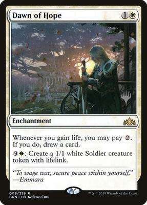Dawn of Hope card from Promo Pack: Theros Beyond Death