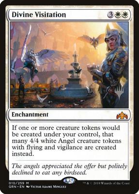 Divine Visitation card from Promo Pack: Theros Beyond Death