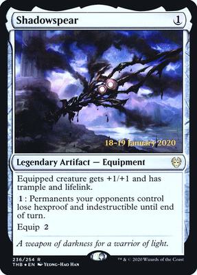 Shadowspear card from Prerelease Cards