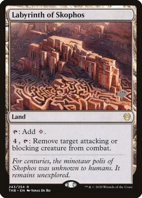 Labyrinth of Skophos card from Promo Pack: Theros Beyond Death