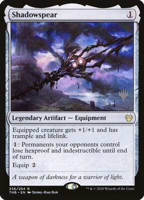 Shadowspear card from Promo Pack: Theros Beyond Death