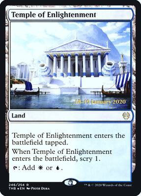 Temple of Enlightenment card from Prerelease Cards