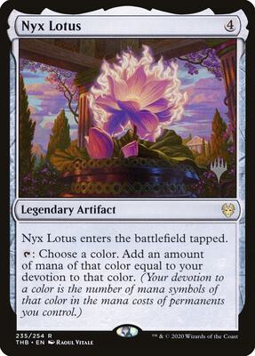 Nyx Lotus card from Promo Pack: Theros Beyond Death