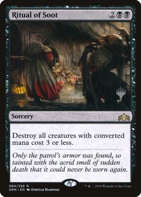 Ritual of Soot card from Promo Pack: Theros Beyond Death