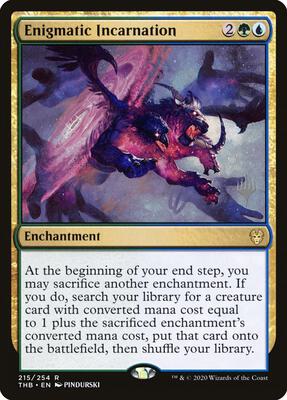 Enigmatic Incarnation card from Promo Pack: Theros Beyond Death
