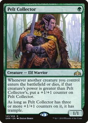 Pelt Collector card from Promo Pack: Theros Beyond Death