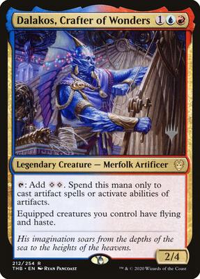 Dalakos, Crafter of Wonders card from Promo Pack: Theros Beyond Death