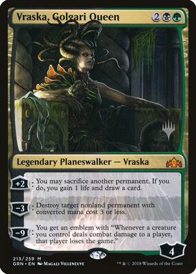 Vraska, Golgari Queen card from Promo Pack: Theros Beyond Death