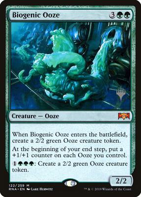 Biogenic Ooze card from Promo Pack: Theros Beyond Death