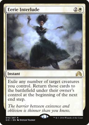 Eerie Interlude card from Promo Pack: Theros Beyond Death