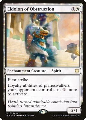 Eidolon of Obstruction card from Promo Pack: Theros Beyond Death