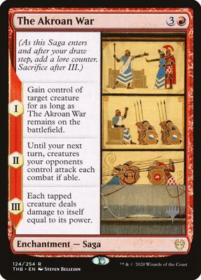 The Akroan War card from Promo Pack: Theros Beyond Death