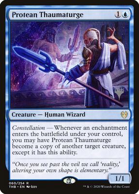 Protean Thaumaturge card from Promo Pack: Theros Beyond Death