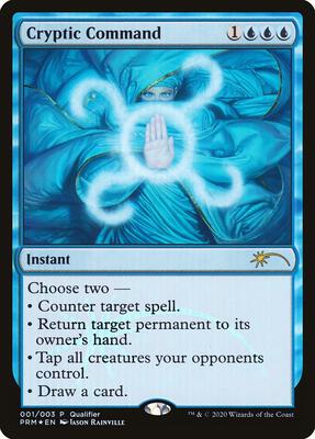 Cryptic Command card from Pro Tour Promos